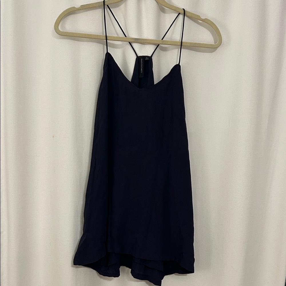 Navy Blue Women's Top